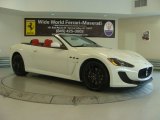 Bianco Eldorado (White) Maserati GranTurismo Convertible in 2013