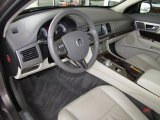 2011 Jaguar XF Premium Sport Sedan Ivory White/Oyster Grey Interior