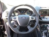 2013 Ford Escape Titanium 2.0L EcoBoost Steering Wheel