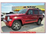 2008 Red Rock Crystal Pearl Jeep Liberty Sport #79713399