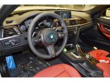 2013 BMW 3 Series 328i Sedan Coral Red/Black Interior