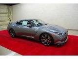 2009 Gun Metallic Nissan GT-R Premium #7972658