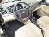 2009 Hyundai Sonata GLS Camel Interior