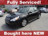 2010 Crystal Black Silica Subaru Legacy 2.5i Sedan #79813767