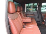 2012 Ford F350 Super Duty King Ranch Crew Cab 4x4 Dually Rear Seat