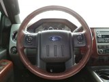 2012 Ford F350 Super Duty King Ranch Crew Cab 4x4 Dually Steering Wheel