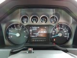 2012 Ford F350 Super Duty King Ranch Crew Cab 4x4 Dually Gauges