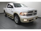 2012 Bright White Dodge Ram 1500 Laramie Longhorn Crew Cab 4x4 #79814300