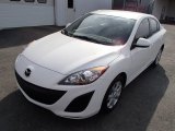 Crystal White Pearl Mica Mazda MAZDA3 in 2011