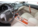 2008 Toyota Highlander Limited Sand Beige Interior
