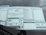 2013 Hyundai Veloster Turbo Window Sticker