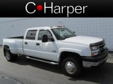 2006 Summit White Chevrolet Silverado 3500 LT Crew Cab 4x4 Dually #79814406