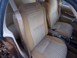 1976 Oldsmobile Cutlass Salon Sedan Front Seat