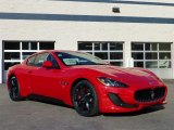 Rosso Mondiale (Red) Maserati GranTurismo in 2013