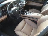 2010 BMW 7 Series 750Li xDrive Sedan Saddle/Black Nappa Leather Interior