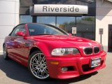 2001 Imola Red BMW M3 Convertible #7966890