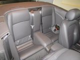 2012 Jaguar XK XKR Convertible Rear Seat