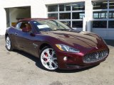 Bordeaux Ponteveccio (Red Metallic) Maserati GranTurismo Convertible in 2013