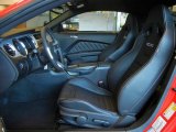 2014 Ford Mustang GT Premium Coupe Charcoal Black Recaro Sport Seats Interior
