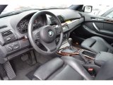 2004 BMW X5 4.4i Black Interior