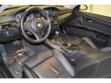 2009 BMW 3 Series 328i Coupe Black Interior