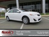 2013 Super White Toyota Camry LE #79872502