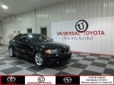 2009 Jet Black BMW 1 Series 128i Coupe #79872078