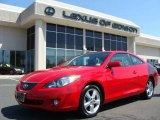 2004 Absolutely Red Toyota Solara SE V6 Coupe #7972946