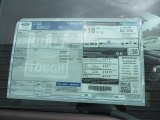 2013 Ford F150 XLT SuperCrew Window Sticker