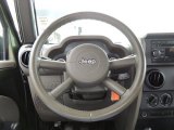 2007 Jeep Wrangler Sahara 4x4 Steering Wheel