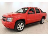 Victory Red Chevrolet Avalanche in 2011
