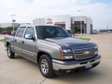2008 Graystone Metallic Chevrolet Silverado 1500 LS Crew Cab #7970307