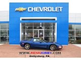 2002 Electron Blue Metallic Chevrolet Corvette Coupe #79928475