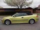 2004 Saab 9-3 Lime Yellow Metallic
