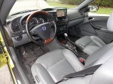 2004 Saab 9-3 Arc Convertible Slate Gray Interior