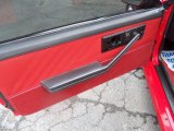 1987 Chevrolet Camaro Z28 Sport Coupe Door Panel