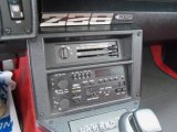 1987 Chevrolet Camaro Z28 Sport Coupe Controls