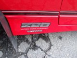 1987 Chevrolet Camaro Z28 Sport Coupe Marks and Logos
