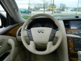 2012 Infiniti QX 56 4WD Steering Wheel