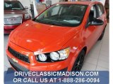 2013 Inferno Orange Metallic Chevrolet Sonic LT Hatch #79950205