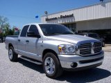 2008 Bright Silver Metallic Dodge Ram 1500 Big Horn Edition Quad Cab #7970308