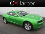 2011 Synergy Green Metallic Chevrolet Camaro LT Coupe #79950393