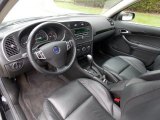 2008 Saab 9-3 Aero XWD Sport Sedan Black Interior