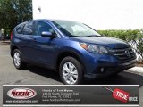 2013 Twilight Blue Metallic Honda CR-V EX AWD #79949326