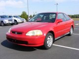 1996 Milano Red Honda Civic EX Coupe #7980999