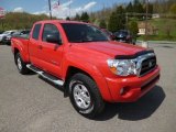 Radiant Red Toyota Tacoma in 2006
