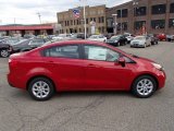 2013 Signal Red Kia Rio LX Sedan #79949655