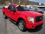 2010 Ford F150 STX SuperCab 4x4 Front 3/4 View