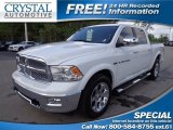 2012 Bright White Dodge Ram 1500 Laramie Crew Cab 4x4 #79950313