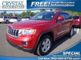 2011 Inferno Red Crystal Pearl Jeep Grand Cherokee Laredo X Package 4x4 #79950312